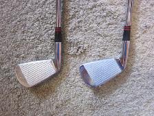 REAL NICE TOP QUALITY #3-9,pw STIFF STEEL BEN HOGAN RH IRONS - Photo 2