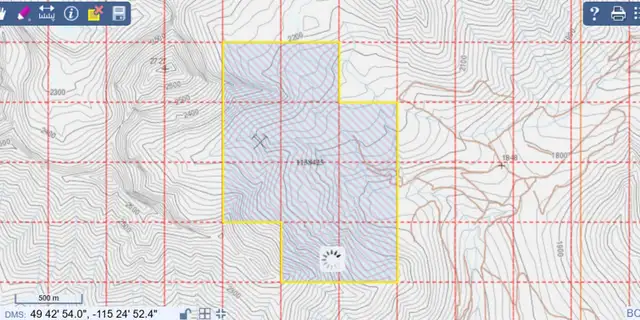 Copper mineral claim application for sale – Cranbrook, BC
