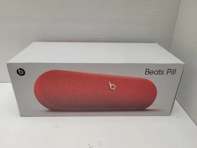 Apple Beats Pill A3211 NEW Red Portable Bluetooth Speaker