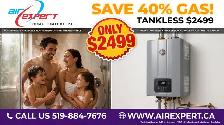 TANKLESS WATER HEATER TANKLESS WATER HEATER TANKLESS  INSTALLED