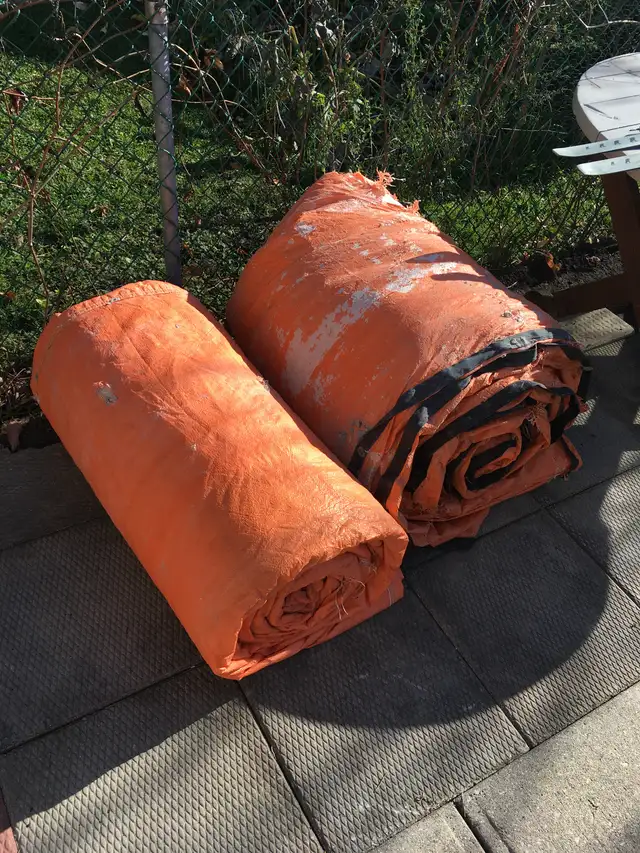 Two / 11x19 insulated tarp