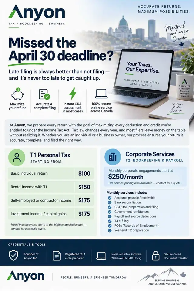 Expert Personal & Corporate Tax Preparation | Payroll