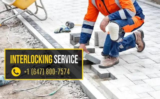 Interlocking Driveway & Patio Work