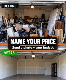 Calgary Garbage Removal & Dump Runs — Send a Photo