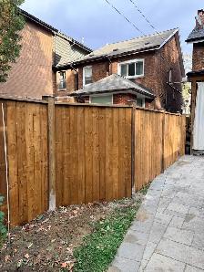 Fence fencing wooden fence - Photo 2