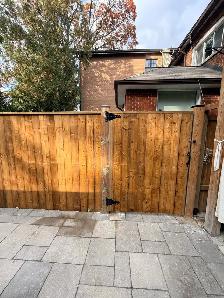 Fence fencing wooden fence - Photo 3