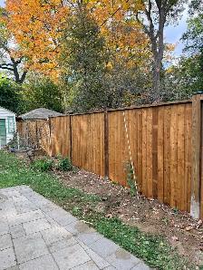 Fence fencing wooden fence - Photo 4