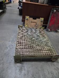 Collapsible Wire Container Pallet - 48 x 40 x 42 1⁄2' - Photo 9