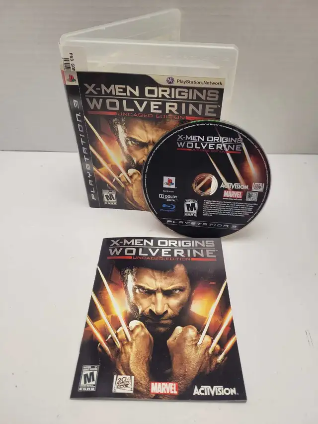 PS3 X-Men Origins Wolverine Uncaged Edition