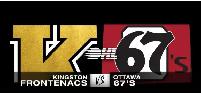 OTTAWA 67s 4 PACK! THIS SUNDAY, Oct 25  3PM vs KINGSTON $45 - Photo 2