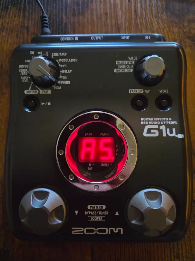 ZOOM G1u Guitar effects processor