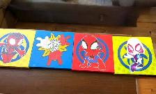 Spidey and his Amazing Friends Canvas Photos