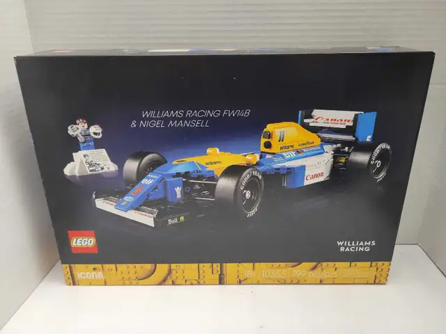 Lego 10353 Williams Racing FW14B & Nigel Mansell NEW