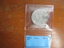 1890 USA Morgan Silver Dollar CCCS EF-40 - Photo 6