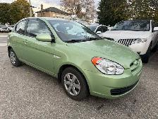 2009 Hyundai Accent, 2 door, Auto, Certified, LOW KM'S