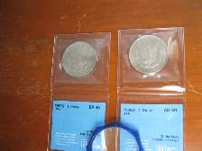 1885 USA Morgan Silver Dollar CCCS AU-50 - Photo 8