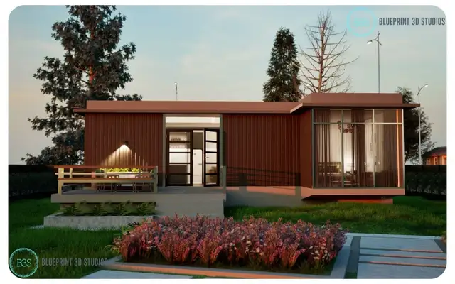 Muskoka Cottage Design in Photorealistic 3D - for sale
