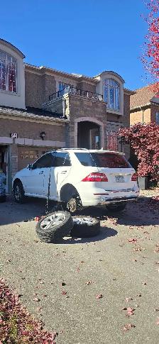 ON RIM TIRE SWAP