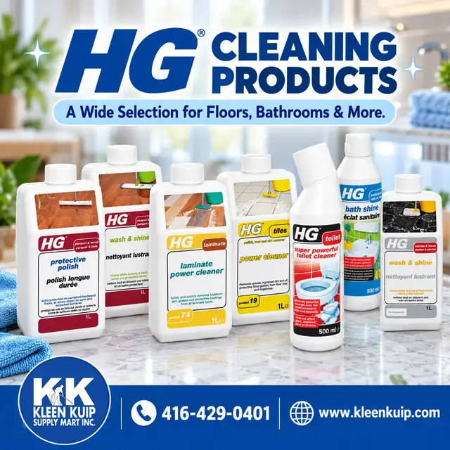 HG Cleaning Products – Hardwood, Tile, Laminate & Bathroom Clean