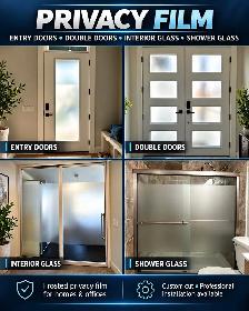 Frosted Privacy Window Film