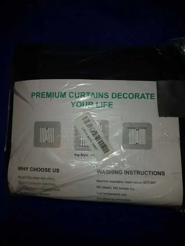 premium curtain decorate