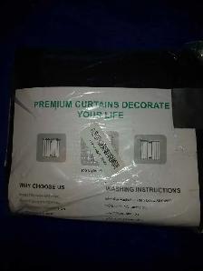 premium curtain decorate