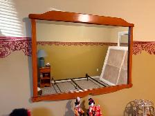 Solid Wood Framed Mirror #7.