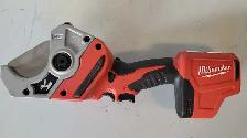 12V Milwaukee 247020 Plastic Pipe Shear w/1.5ah Batt (33010405) - Photo 3