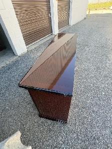 Free delivery used Dark Wood dresser with Drawers and Storage - Photo 5