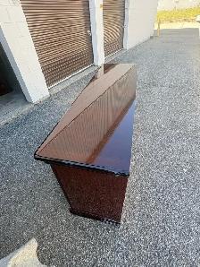 Free delivery used Dark Wood dresser with Drawers and Storage - Photo 8