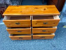 Pine 6 Drawer Dresser - Photo 5