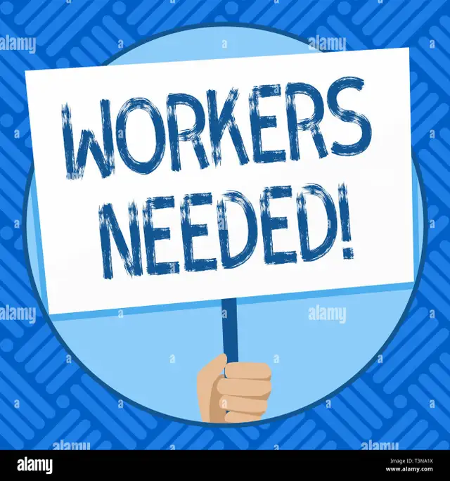 RESTAURANT STAFF NEEDED