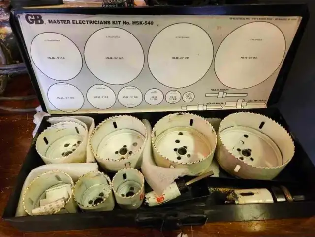 Variable Pitch Hole Saw Set