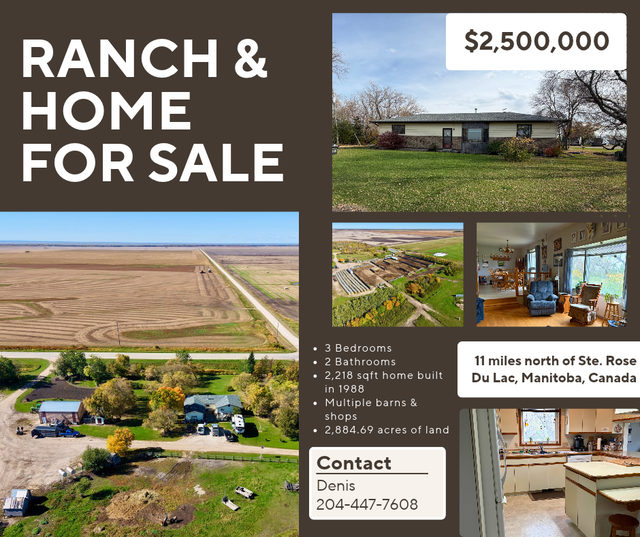 Ranch & Home For Sale