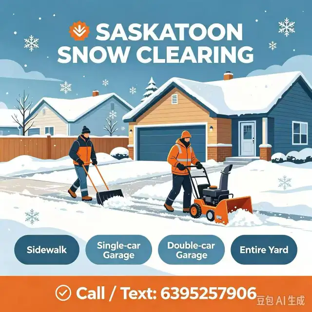 Snow Removal Saskatoon – Driveways, Sidewalks & Monthly Service