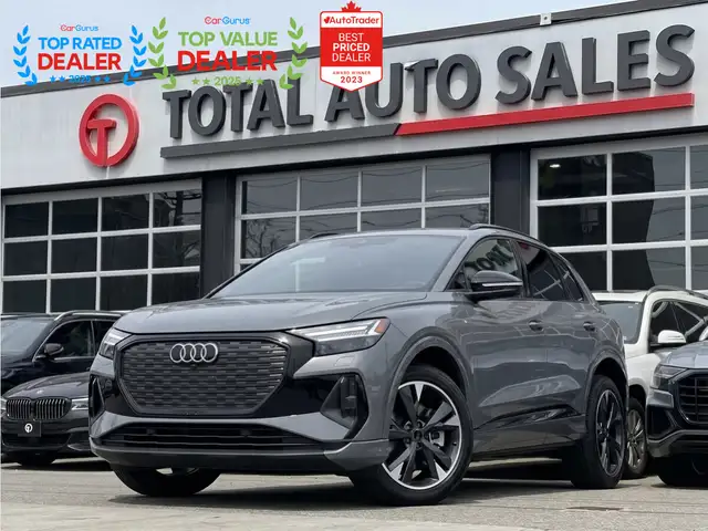 2024 Audi Q4 e-tron 50 S-LINE | QUATTRO | SONOS SPEAKERS | LIKE