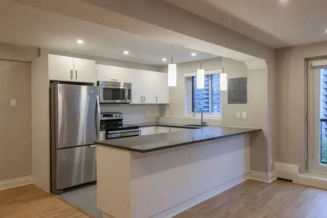 renovated 2-bedroom apartment on Drummond near McGill - ID 2365