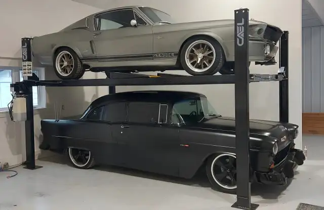 New CAEL 4-Post Parking Car Lifts - 9,000 / 10,000 lb Capacity