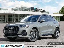 2020 Audi Q3 Clean Carfax|SLine|Pano Sunroof|360|ACC