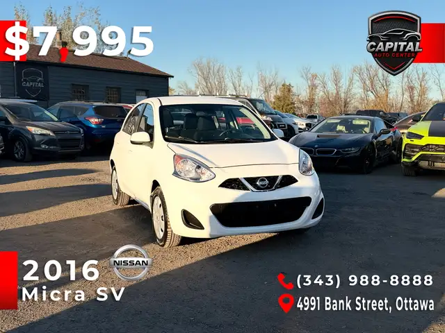 2016 Nissan Micra SV