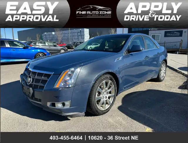 2009 Cadillac CTS AWD :Nav, Sunroof, Leather,Low Mileage