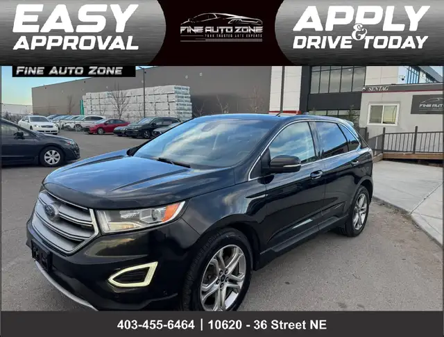 2015 Ford Edge Titanium : Low Mileage, No Reported Accidents