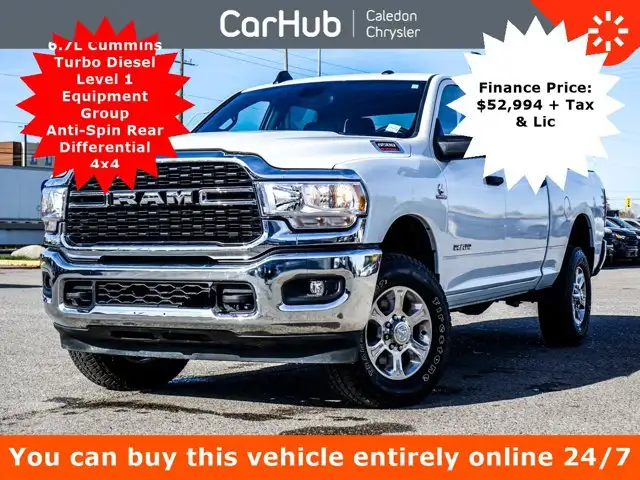 2024 Ram 3500 Big Horn 6.7L Cummins Turbo Diesel | Level 1