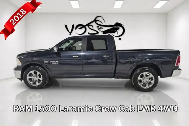 2018 RAM 1500 Laramie Crew Cab LWB 4WD - V7305 - Financing Avail