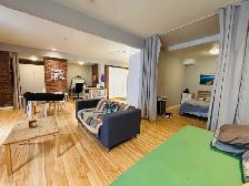 Loft studio entièrement meublé à louer Vieux-Québec octobre 2026