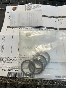 Porsche Aluminum Drain Plug Sealing Ring (900-123-106-30)