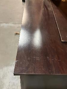 computer desk with cabinet - Photo 4
