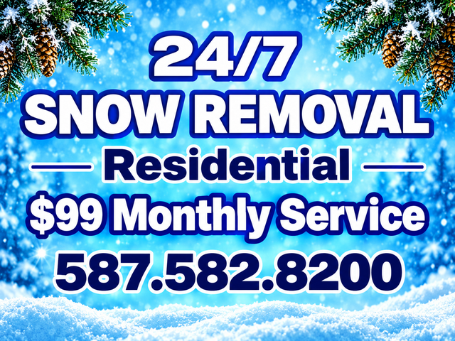 ❄️ $99 MONTHLY SNOW REMOVAL SERVICE ❄️