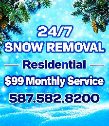 ❄️ $99 MONTHLY SNOW REMOVAL SERVICE ❄️