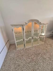 FREE DELIVERY Real Wooden China Cabinet Hutch / Curio Cabinet - Photo 5